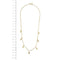 Collier Collier - chaîne maille rolò en or jaune 18 ct avec pampilles 58 Facettes 22973