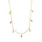 Collier Collier - chaîne maille rolò en or jaune 18 ct avec pampilles 58 Facettes 22973