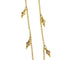 Collier Collier - chaîne maille rolò en or jaune 18 ct avec pampilles 58 Facettes 22973