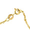 Collier Collier - Chaîne maille rolo en or 18 ct avec pendentif ovale bicolore 58 Facettes 23921