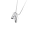 Collier Collier point de lumière - Diamant 0,45 ct en or blanc 18 ct 58 Facettes 11146
