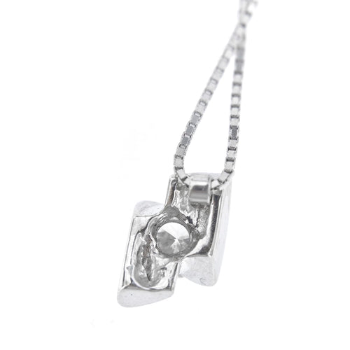 Collier Collier point de lumière - Diamant 0,45 ct en or blanc 18 ct 58 Facettes 11146