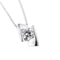Collier Collier point de lumière - Diamant 0,45 ct en or blanc 18 ct 58 Facettes 11146