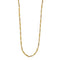 Collier Collier homme - Chaîne maille œil de tigre en or jaune et blanc 18 ct 58 Facettes 29660