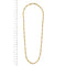 Collier Collier homme - Chaîne maille œil de tigre en or jaune et blanc 18 ct 58 Facettes 29660