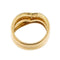 Bague 54 Bague double en V en or jaune 18 ct et diamants 58 Facettes 32483