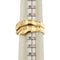 Bague 54 Bague double en V en or jaune 18 ct et diamants 58 Facettes 32483