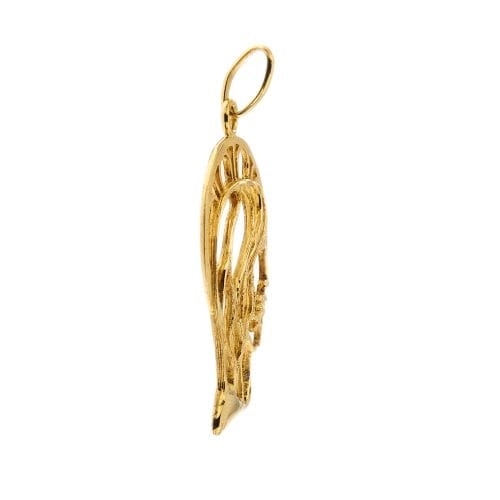 Pendentif Pendentif visage du Christ en or jaune 18 ct 58 Facettes 25618