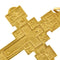 Pendentif Pendentif croix Via Crucis en or jaune 18 ct 58 Facettes 29224