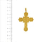 Pendentif Pendentif croix Via Crucis en or jaune 18 ct 58 Facettes 29224