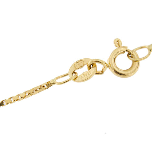 Collier Unoaerre - Collier maille vénitienne avec pendentif cœur en or jaune et diamants 58 Facettes 32739