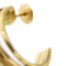 Boucles d'oreilles Boucles d’oreilles créoles ouvertes en or jaune 18 ct et diamants 58 Facettes 27191