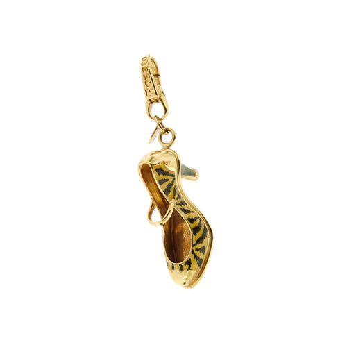 Pendentif Rosato Bags&Shoes - Pendentif chaussure à talon en or jaune 18 ct émaillé 58 Facettes 28750
