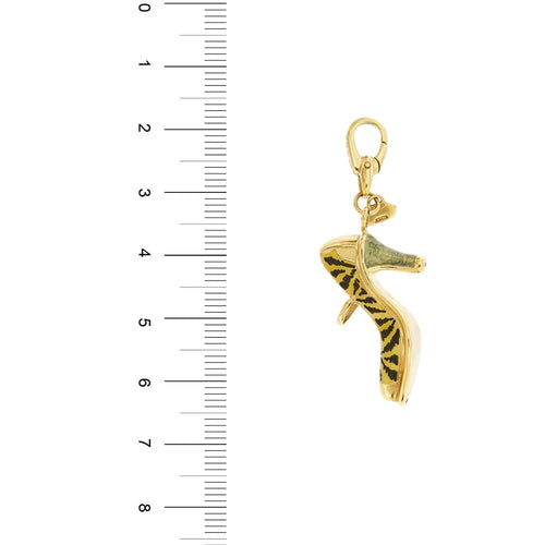 Pendentif Rosato Bags&Shoes - Pendentif chaussure à talon en or jaune 18 ct émaillé 58 Facettes 28750