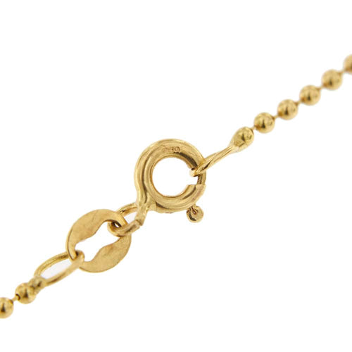 Collier Collier - pendentif œil de tigre en or jaune 18 carats 58 Facettes 35055