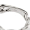 Bague Bague maille gourmette en or blanc 18 ct et diamants 58 Facettes 35796