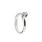 Bague 52 Bague solitaire - diamant 0,14 ct en or blanc 18 ct 58 Facettes 31624