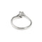 Bague 52 Bague solitaire - diamant 0,14 ct en or blanc 18 ct 58 Facettes 31624