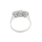Bague Bague trilogy - 3 diamants taille brillant en or blanc 18 ct 58 Facettes 35813