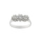 Bague Bague trilogy - 3 diamants taille brillant en or blanc 18 ct 58 Facettes 35813