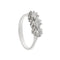 Bague Bague trilogy - 3 diamants taille brillant en or blanc 18 ct 58 Facettes 35813