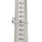 Bague 54 Donna Oro - Bague cœur en or blanc 18 kt et diamants 58 Facettes 23750