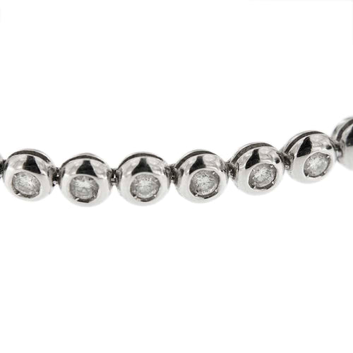 Bracelet Bracelet tennis - diamants 2,88 ct en or blanc 18 k 58 Facettes 8868