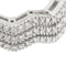 Bague 54 Bague zigzag rivière en or blanc 18 ct et diamants 0,60 ct 58 Facettes 11598