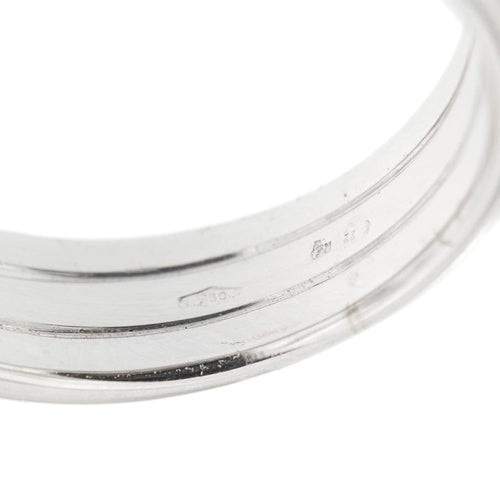 Bague 54 Bague zigzag rivière en or blanc 18 ct et diamants 0,60 ct 58 Facettes 11598