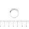 Bague 54 Bague zigzag rivière en or blanc 18 ct et diamants 0,60 ct 58 Facettes 11598