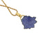 Collier Gabriella Rivalta - Collier maille épi en or jaune 18 ct avec rose émaillée 58 Facettes 33328