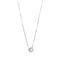 Collier Collier - Pendentif point de lumière en or blanc 18 ct et diamant 0,15 ct 58 Facettes 25854
