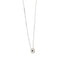 Collier Collier - Pendentif point de lumière en or blanc 18 ct et diamant 0,15 ct 58 Facettes 25854