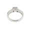 Bague UNOAERRE - Bague solitaire en platine avec diamant 0,49 ct 58 Facettes 30874