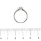 Bague UNOAERRE - Bague solitaire en platine avec diamant 0,49 ct 58 Facettes 30874