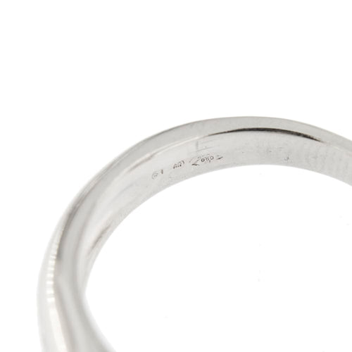 Bague UNOAERRE - Bague solitaire en platine avec diamant 0,49 ct 58 Facettes 30874