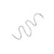 Bracelet Bracelet unisexe à segments en or blanc 18 ct 58 Facettes 27884