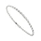 Bracelet Bracelet unisexe à segments en or blanc 18 ct 58 Facettes 27884
