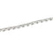 Bracelet Bracelet unisexe à segments en or blanc 18 ct 58 Facettes 27884