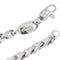 Bracelet Bracelet unisexe à segments en or blanc 18 ct 58 Facettes 27884