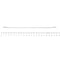 Bracelet Bracelet unisexe à segments en or blanc 18 ct 58 Facettes 27884