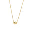 Collier Collier point lumineux en or jaune 18 ct avec diamant 0,20 ct 58 Facettes 33882