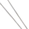 Collier Collier avec pendentif croix en or blanc 18 ct, diamants et émeraudes 58 Facettes 25439