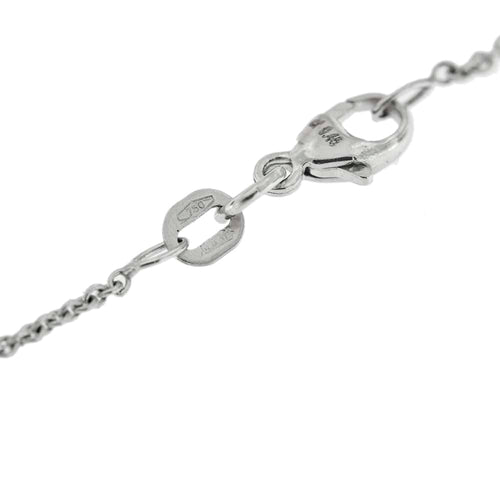 Collier Balestra - Collier à pendentif en or blanc 18 ct et diamants 58 Facettes 29888