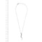 Collier Balestra - Collier à pendentif en or blanc 18 ct et diamants 58 Facettes 29888