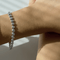 Bracelet Bracelet tennis en or blanc 18 ct et diamants 2,88 ct 58 Facettes 32422