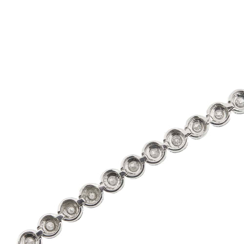 Bracelet Bracelet tennis en or blanc 18 ct et diamants 2,88 ct 58 Facettes 32422