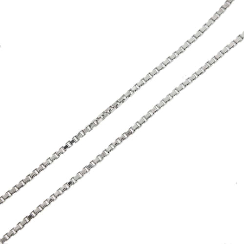 Collier Collier avec croix et diamants en or blanc 18 carats 58 Facettes 29901