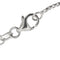 Collier Collier avec croix et diamants en or blanc 18 carats 58 Facettes 29901