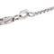 Collier Collier avec croix et diamants en or blanc 18 carats 58 Facettes 29901